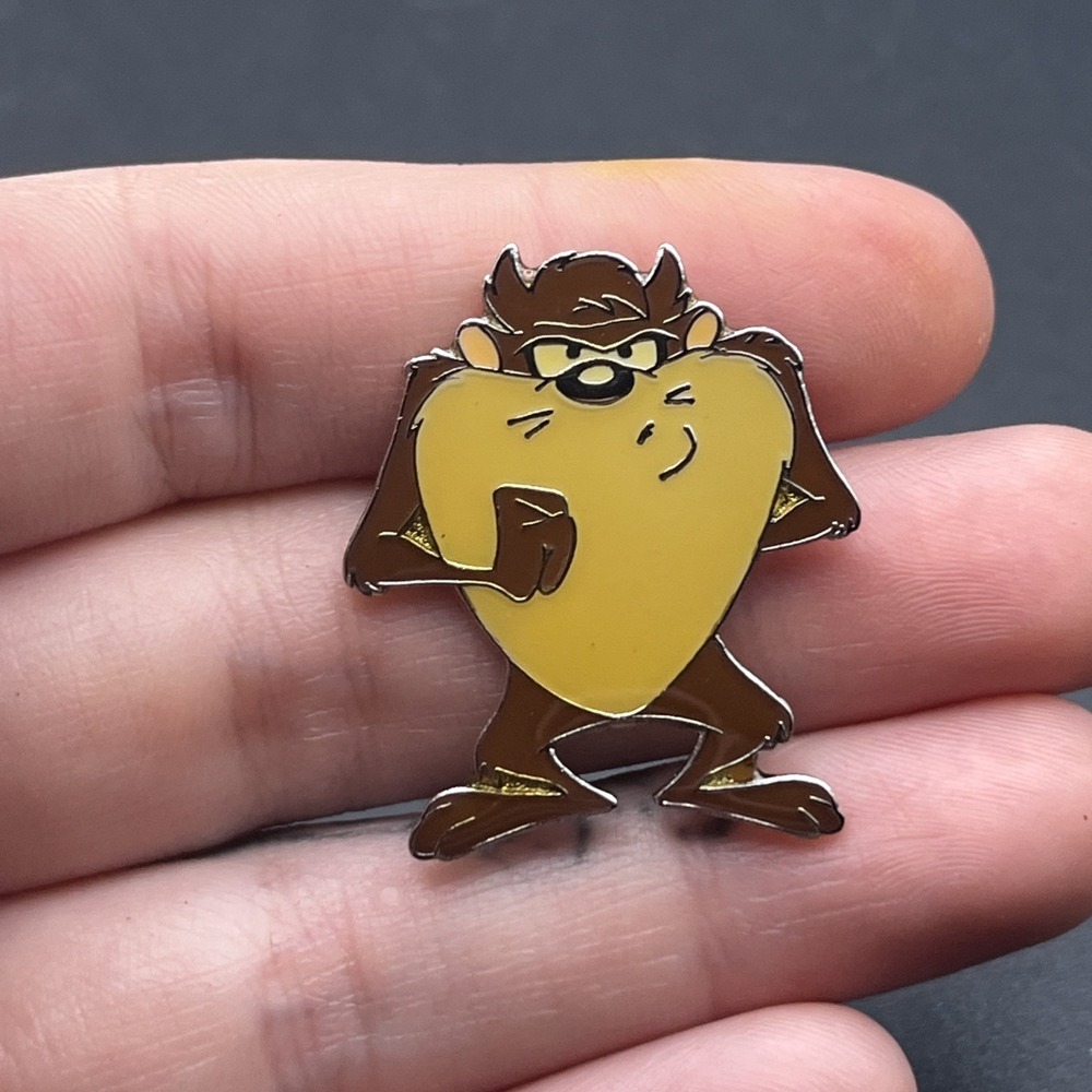 Vintage 2000 Tasmanian Devil Taz Looney Tunes Lapel Hat Pin